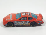2012 Hot Wheels Thrill Racers Race Course Dodge Charger Stock Car #44 Orange Die Cast Toy Car Vehicle