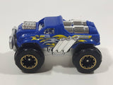 Zuru Metal Machines Monster Truck Blue and Chrome Die Cast Toy Car Vehicle