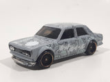 2020 Hot Wheels Car Meet Datsun Bluebird 510 Grey Die Cast Toy Race Car Vehicle