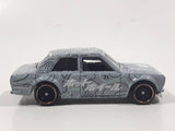 2020 Hot Wheels Car Meet Datsun Bluebird 510 Grey Die Cast Toy Race Car Vehicle