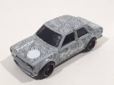2020 Hot Wheels Car Meet Datsun Bluebird 510 Grey Die Cast Toy Race Car Vehicle