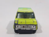 Vintage Yatming No. 1501 Ford Econoline E-150 Van Green with Black Graphics Die Cast Toy Car Vehicle