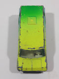 Vintage Yatming No. 1501 Ford Econoline E-150 Van Green with Black Graphics Die Cast Toy Car Vehicle