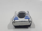 Vintage Uniborn Porsche 917 White Die Cast Toy Car Vehicle Made in Hong Kong