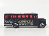 1999 Hot Wheels School Bus Black Die Cast Toy Car Vehicle