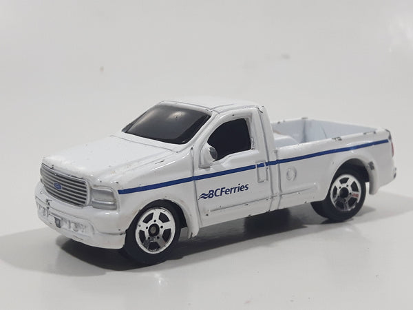 Realtoy BC Ferries Ford F-Series White Pickup Truck Die Cast Toy Car Vehicle