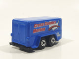 Maisto Cross Country Moving Trailer 1-555-You-Move Blue Die Cast Toy Car Vehicle