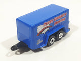 Maisto Cross Country Moving Trailer 1-555-You-Move Blue Die Cast Toy Car Vehicle