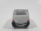 Realtoy Westjet Shuttle Van White Die Cast Toy Car Vehicle Missing the Hitch