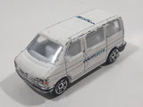 Realtoy Westjet Shuttle Van White Die Cast Toy Car Vehicle Missing the Hitch