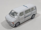 Realtoy Westjet Shuttle Van White Die Cast Toy Car Vehicle