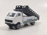 Fast Lane Airplane Ladder Stairs Truck Airport Service White Die Cast Toy Car Vehicle