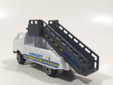 Fast Lane Airplane Ladder Stairs Truck Airport Service White Die Cast Toy Car Vehicle