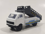 Fast Lane Airplane Ladder Stairs Truck Airport Service White Die Cast Toy Car Vehicle