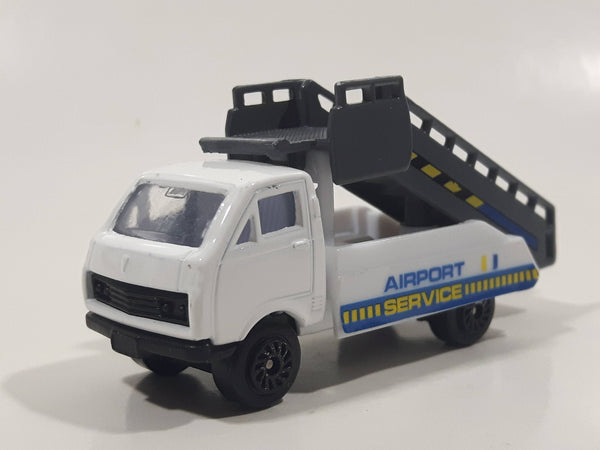 Fast Lane Airplane Ladder Stairs Truck Airport Service White Die Cast Toy Car Vehicle