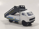 Fast Lane Airplane Ladder Stairs Truck Airport Service White Die Cast Toy Car Vehicle