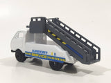 Fast Lane Airplane Ladder Stairs Truck Airport Service White Die Cast Toy Car Vehicle