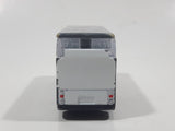Airport Bus Fun Plane 24 Hour Service White Die Cast Toy Car Vehicle