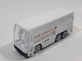 RealToy Air Canada Shuttle Double Decker Bus White Die Cast Toy Car Vehicle