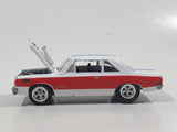 1997 Playing Mantis Johnny Lightning No. 003 1969 AMC Scrambler White Die Cast Toy Car Vehicle with Opening Hood