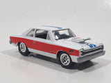 1997 Playing Mantis Johnny Lightning No. 003 1969 AMC Scrambler White Die Cast Toy Car Vehicle with Opening Hood