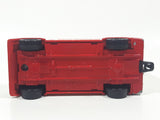 Vintage Majorette Ambulance White and Red 1/36 Scale Die Cast Toy Car Vehicle