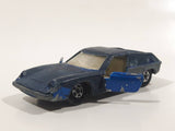 Vintage 1969 Lesney Matchbox Superfast No. 5 Lotus Europa Blue Painted Dark Blue Die Cast Toy Car Vehicle with Opening Doors