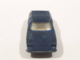 Vintage 1969 Lesney Matchbox Superfast No. 5 Lotus Europa Blue Painted Dark Blue Die Cast Toy Car Vehicle with Opening Doors