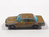 Vintage Yatming No. 1012 Mercedes-Benz 450 SEL Gold Die Cast Toy Car Vehicle - Hong Kong