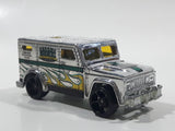 2009 Hot Wheels HW City Works Armored Truck Chrome Die Cast Toy Car Vehicle with Opening Rear Door