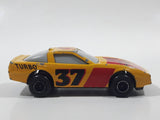 Majorette Sonic Flasher Corvette ZR-1 #37 Yellow Die Cast Toy Car Vehicle