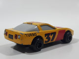 Majorette Sonic Flasher Corvette ZR-1 #37 Yellow Die Cast Toy Car Vehicle