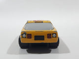 Majorette Sonic Flasher Corvette ZR-1 #37 Yellow Die Cast Toy Car Vehicle