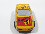 Majorette Sonic Flasher Corvette ZR-1 #37 Yellow Die Cast Toy Car Vehicle