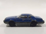Vintage Majorette No. 217 Ford Thunderbird Dark Blue 1/67 Scale Die Cast Toy Car Vehicle With Opening Hood