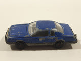 Vintage Majorette No. 217 Ford Thunderbird Dark Blue 1/67 Scale Die Cast Toy Car Vehicle With Opening Hood