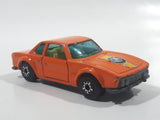 Vintage 1976 Lesney Matchbox Superfast BMW 3.0 CSL Orange Die Cast Toy Car Vehicle with Opening Doors