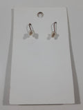 Western Cowboy Hat Shaped Dangling Copper Tone Metal Earrings