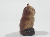 Vintage Wade England Whimsies Red Rose Tea Horned Owl Figurine