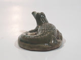 Vintage Wade England Red Rose Tea Crocodile Alligator Figurine