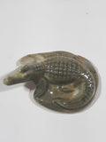 Vintage Wade England Red Rose Tea Crocodile Alligator Figurine