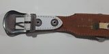 White Western Themed 35" Long Belt