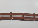 White Western Themed 35" Long Belt