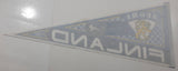 Rare 1996 World Cup of Hockey Team Finland Full Size 30" Long Felt Pennant