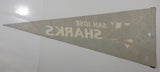 San Jose Sharks NHL Ice Hockey Team Full Size 30" Long Felt Pennant