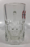 1948-1961 A & W Allen and Wright Ice Cold Root Beer Arrow Logo 6" Tall Heavy Clear Glass Mug