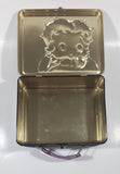 2006 King Features Syndicate Betty Boop "I feel like I'm wrapped in elegance!" Embossed Tin Metal Lunch Box