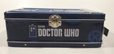 2012 BBC Doctor Who Police Public Call Box Tardis Shaped Embossed Tin Metal Lunch Box