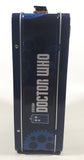 2012 BBC Doctor Who Police Public Call Box Tardis Shaped Embossed Tin Metal Lunch Box
