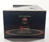 Burago Gold Collection Porsche 911 Turbo 1999 Dark Blue 1/18 Scale Die Cast Toy Car Vehicle New in Box